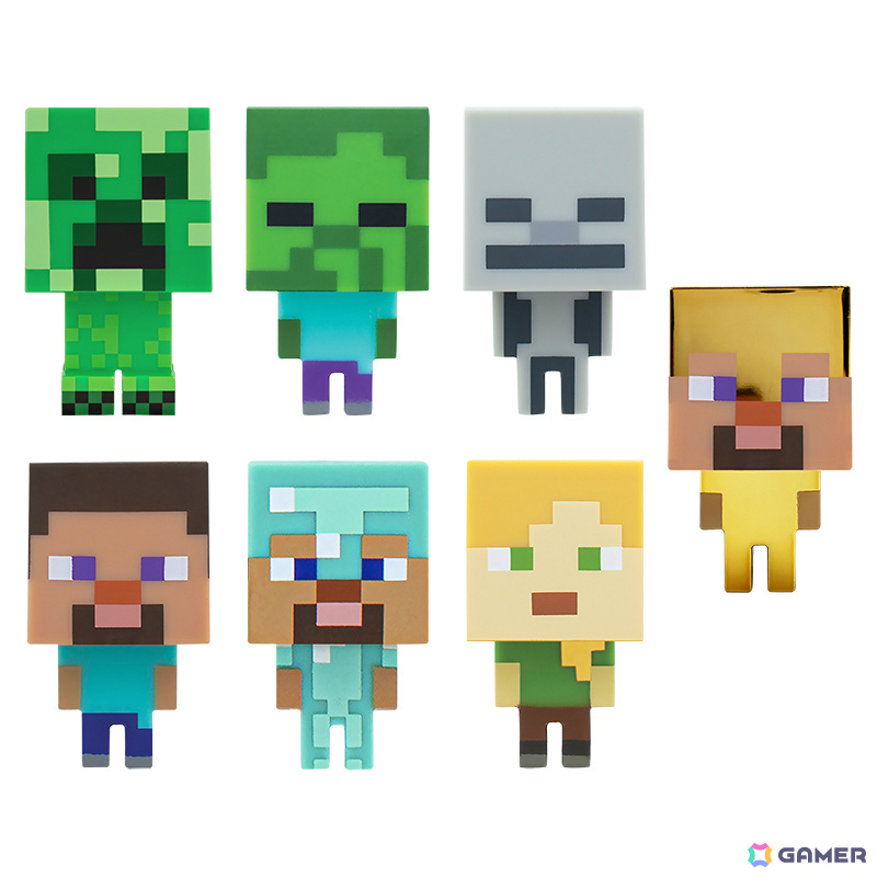 「Minecraft」フィギュアを発掘する体験キットやエンダーマンのモーションセンサーライト、ピンボールミニなど全7アイテムの予約販売が開始!の画像