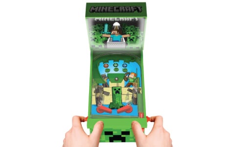 「Minecraft」フィギュアを発掘する体験キットやエンダーマンのモーションセンサーライト、ピンボールミニなど全7アイテムの予約販売が開始!