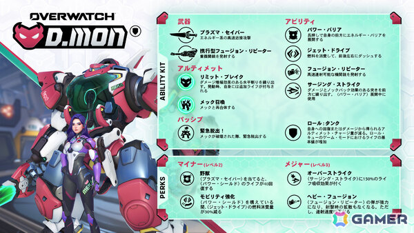 「オーバーウォッチ」D.Monがタンク・ヒーローとして参戦！新サーガ「帝国の覇者」シーズン4「釜山の英雄たち」が開幕の画像2