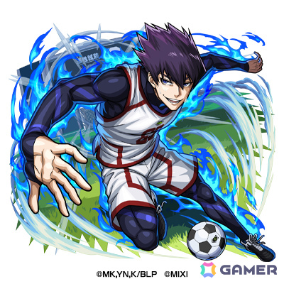 「モンスト」×TVアニメ「ブルーロック」の初コラボが8月16日より開催!潔世一、糸師凛、凪誠士郎、蜂楽廻、千切豹馬がガチャに登場の画像