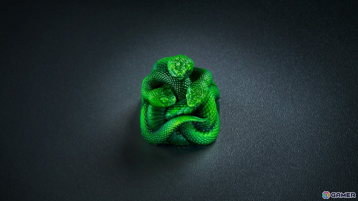 Razer初のArtisan Keycap「Triple-Headed Snake Edition」が発表―象徴的な三つ首の蛇をハンドフィニッシュで仕上げたコレクターズアイテムとしての逸品の画像