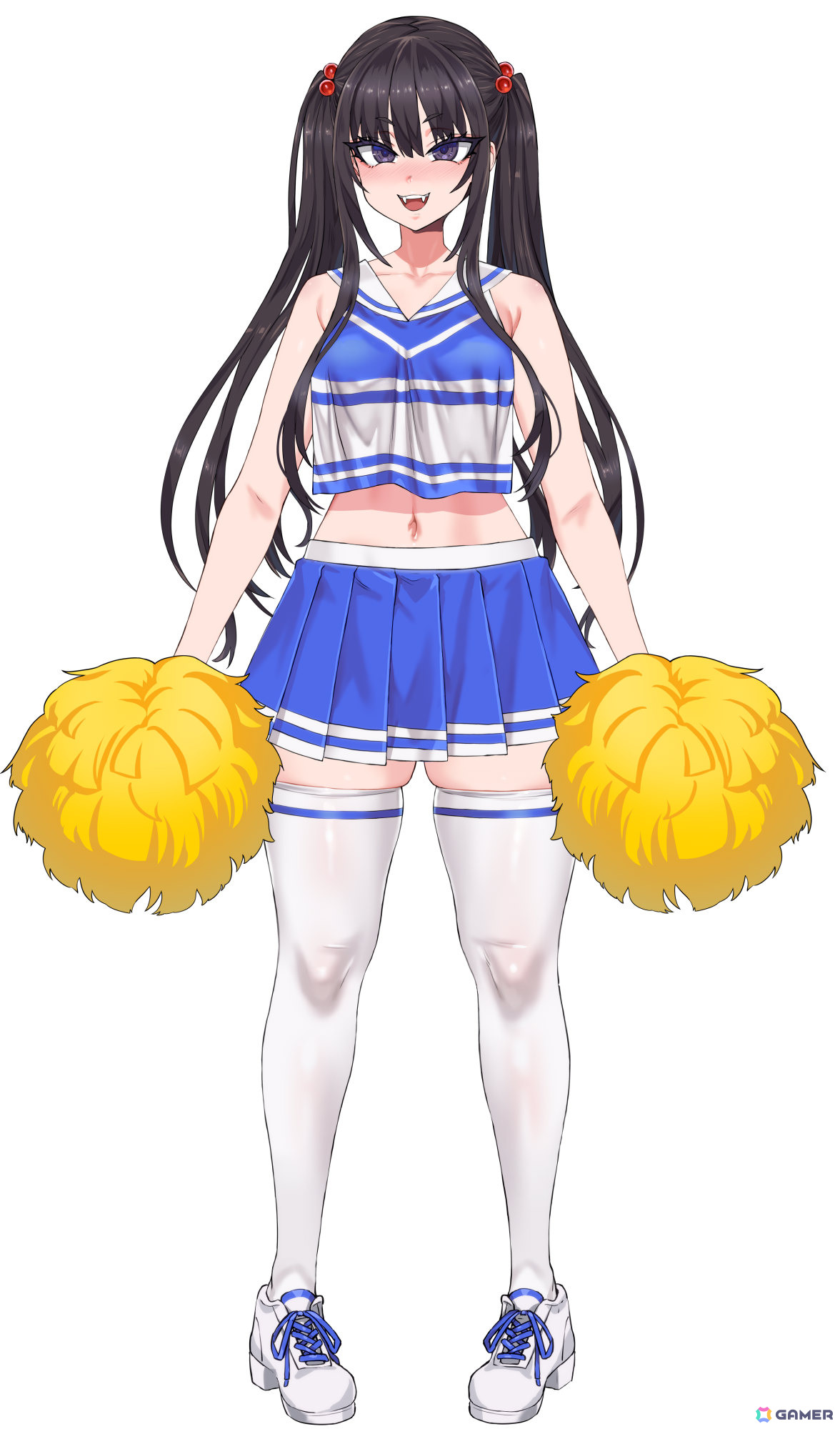 朝凪先生がキャラデザ・原画を手掛ける全年齢フィットネスリズムアクション「がんばれ!チアリズム」がTGS2026に試遊出展!の画像