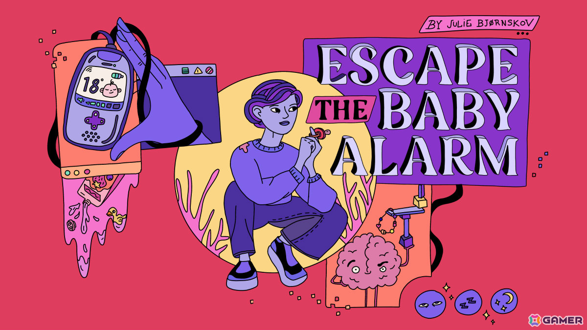 赤ちゃんの世話はまるで脱出ゲーム!「Escape the Baby Alarm ベビーモニターからの脱出」新デモ版が配信の画像