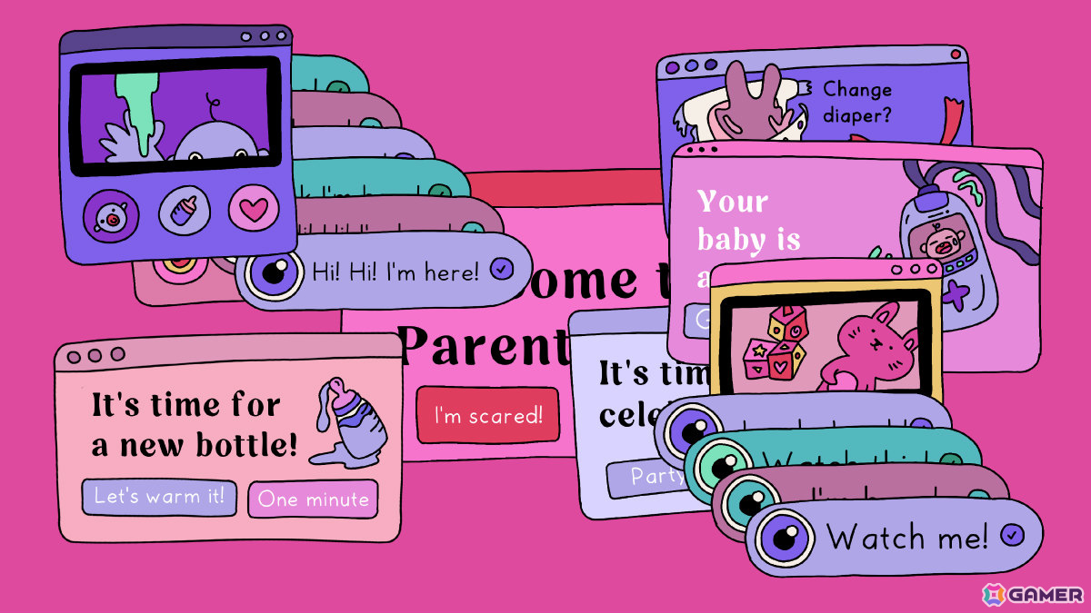赤ちゃんの世話はまるで脱出ゲーム!「Escape the Baby Alarm ベビーモニターからの脱出」新デモ版が配信の画像