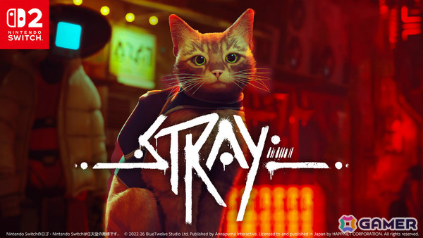 「Stray」マウス操作対応のSwitch 2パッケージ版が11月12日に発売！ゲーム内言語の解読を楽しめるカードが限定封入特典にの画像1