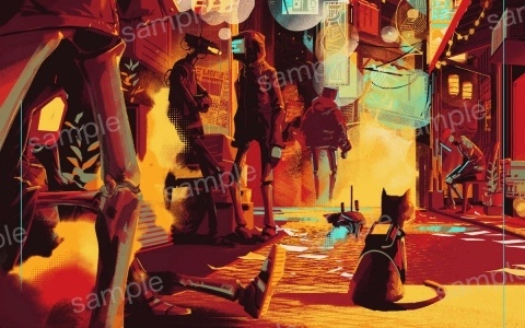 「Stray」マウス操作対応のSwitch 2パッケージ版が11月12日に発売!ゲーム内言語の解読を楽しめるカードが限定封入特典に