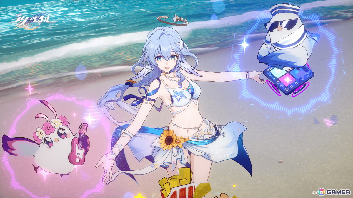 「崩壊:スターレイル」Ver.4.5「千の星に賭すチップ」が8月26日にリリース!ロビン、アベンチュリンが水着姿で登場の画像