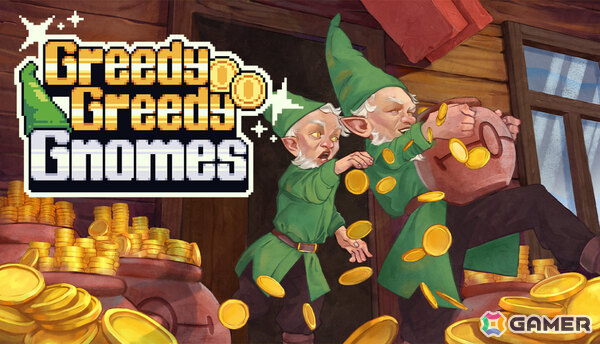 RPGでおなじみの“ツボ割り”に焦点を当てたクリッカーRPG「Greedy Greedy Gnomes」が配信！ツボを割ってノームを雇い資産を増やそうの画像1