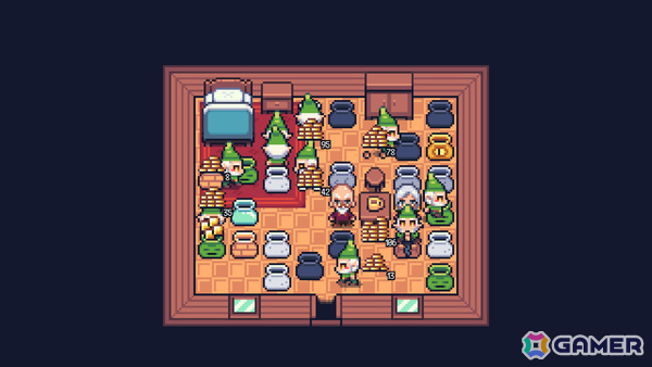 RPGでおなじみの“ツボ割り”に焦点を当てたクリッカーRPG「Greedy Greedy Gnomes」が配信!ツボを割ってノームを雇い資産を増やそうの画像