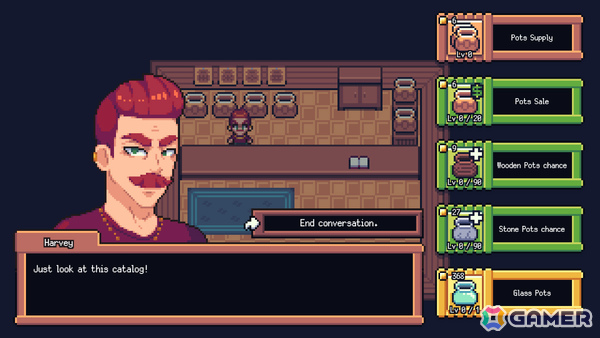 RPGでおなじみの“ツボ割り”に焦点を当てたクリッカーRPG「Greedy Greedy Gnomes」が配信!ツボを割ってノームを雇い資産を増やそうの画像