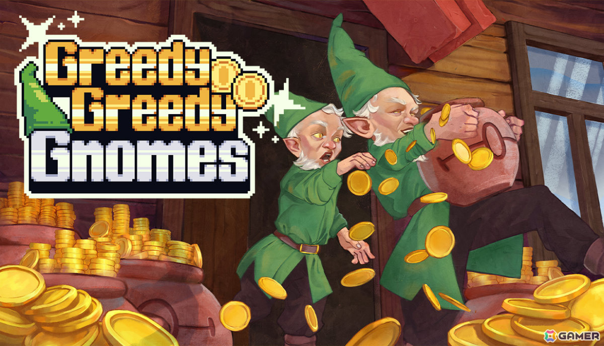 RPGでおなじみの“ツボ割り”に焦点を当てたクリッカーRPG「Greedy Greedy Gnomes」が配信!ツボを割ってノームを雇い資産を増やそうの画像