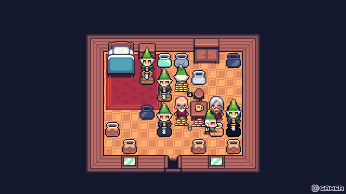 RPGでおなじみの“ツボ割り”に焦点を当てたクリッカーRPG「Greedy Greedy Gnomes」が配信！ツボを割ってノームを雇い資産を増やそうの画像14