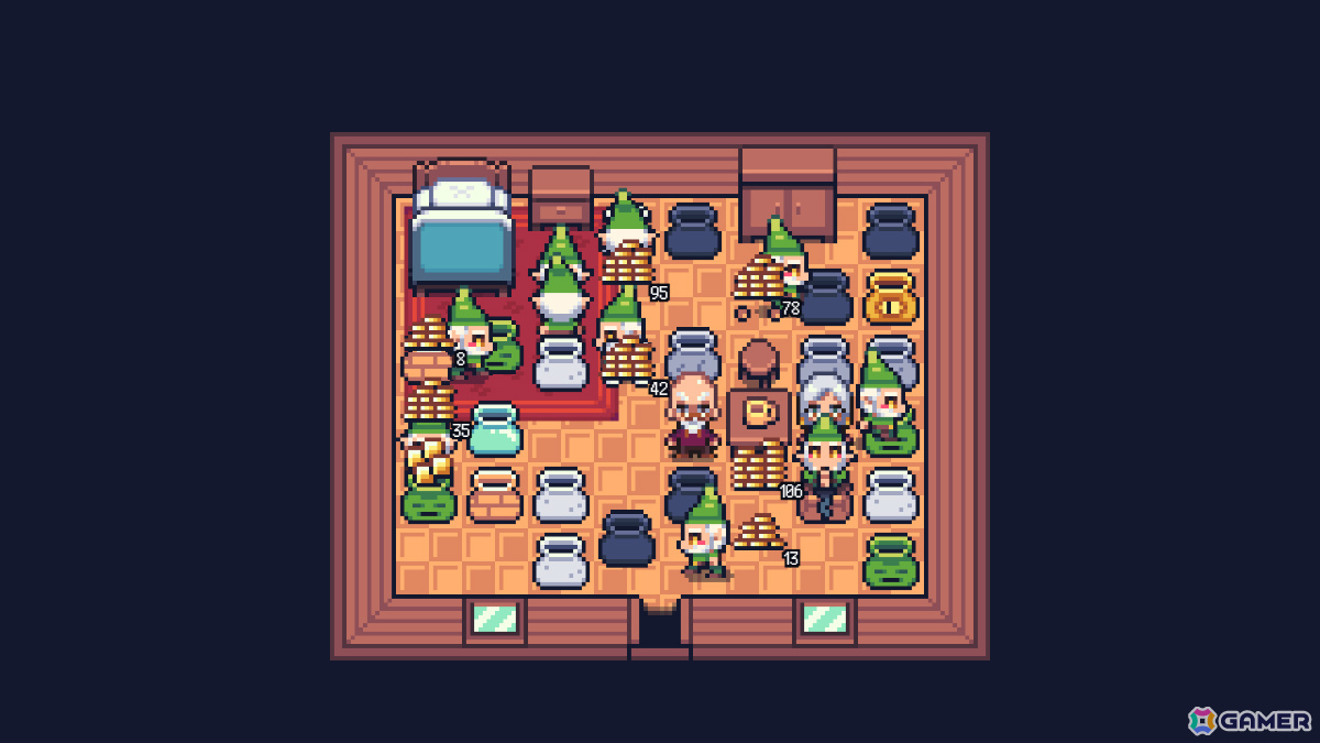RPGでおなじみの“ツボ割り”に焦点を当てたクリッカーRPG「Greedy Greedy Gnomes」が配信！ツボを割ってノームを雇い資産を増やそうの画像15