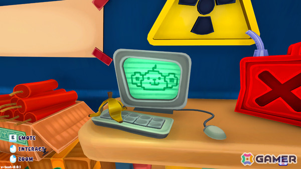 見ザル・聞かザル・言わザルの3匹で爆弾解体に挑む非対称型協力ゲーム「BOMBANANA!」が9月2日にリリース!の画像