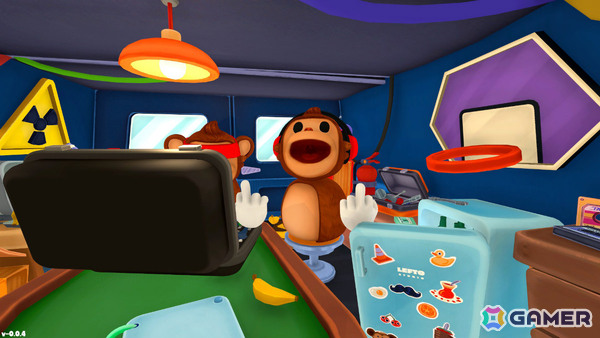 見ザル・聞かザル・言わザルの3匹で爆弾解体に挑む非対称型協力ゲーム「BOMBANANA!」が9月2日にリリース!の画像