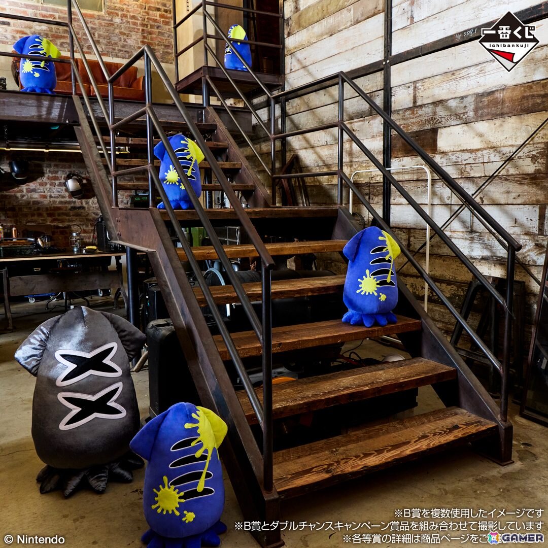 「スプラトゥーン3」テーマの一番くじ第三弾が8月22日より登場!スプラシューター型ライトなどをラインナップ、ラストワン賞はコジャケどんぶりの画像