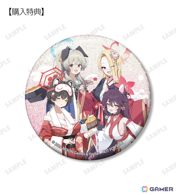 「ブルアカ」×「仙川湯けむりの里」コラボレーションアイテムがAMNIBUSで受注販売中！の画像4