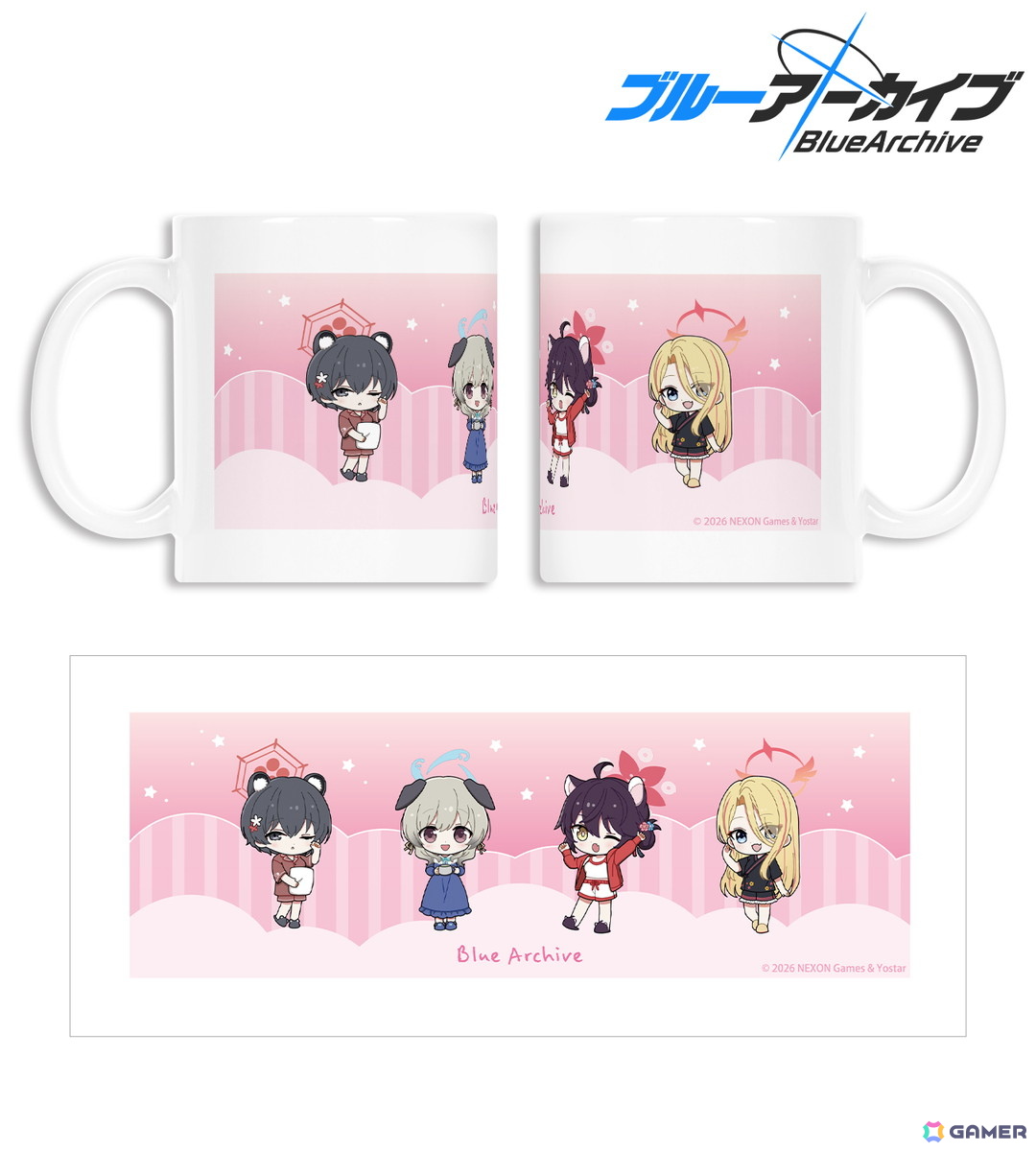 「ブルアカ」×「仙川湯けむりの里」コラボレーションアイテムがAMNIBUSで受注販売中!の画像