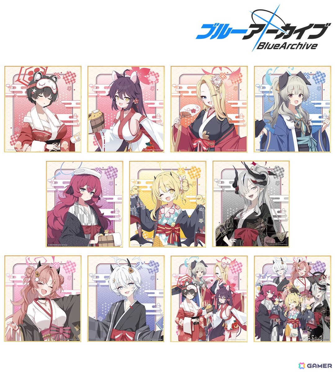 「ブルアカ」×「仙川湯けむりの里」コラボレーションアイテムがAMNIBUSで受注販売中!の画像