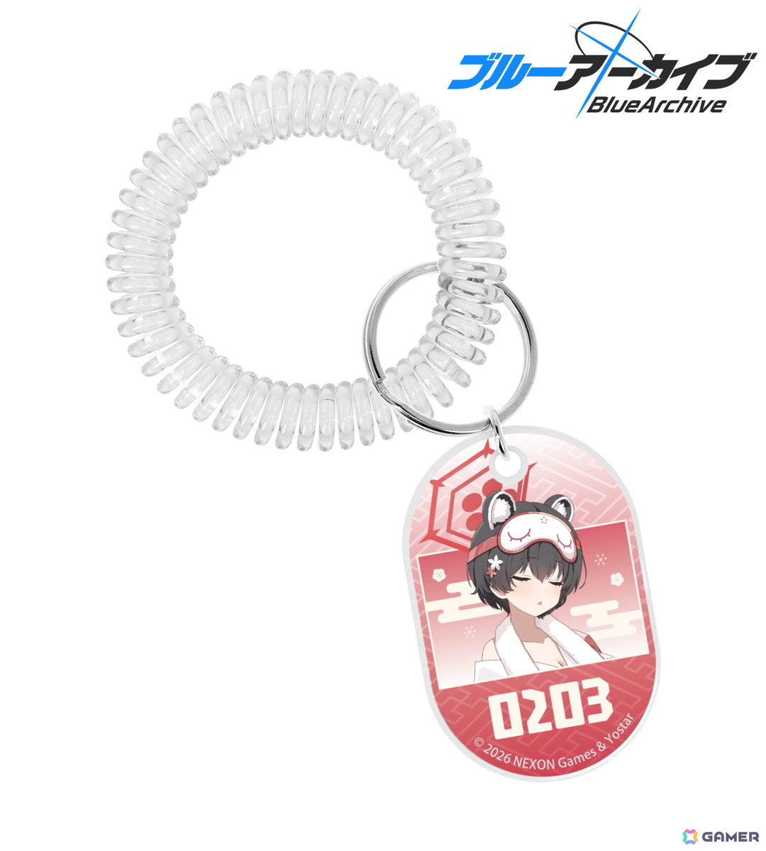 ※画像は「ツバキ ロッカーキー風アクリルキーホルダー」を使用しております。