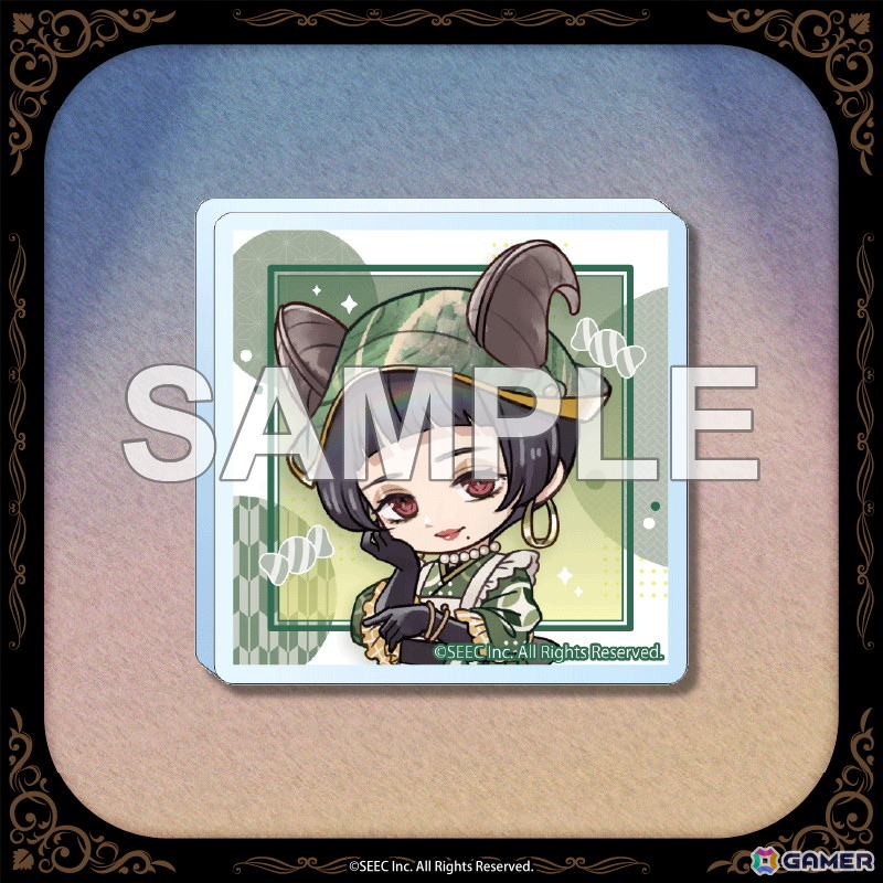 「誰ソ彼ホテル -蕾-」キャンディパーティーをテーマにした描き起こしグッズをラインナップしたオンラインくじが8月25日より販売!の画像