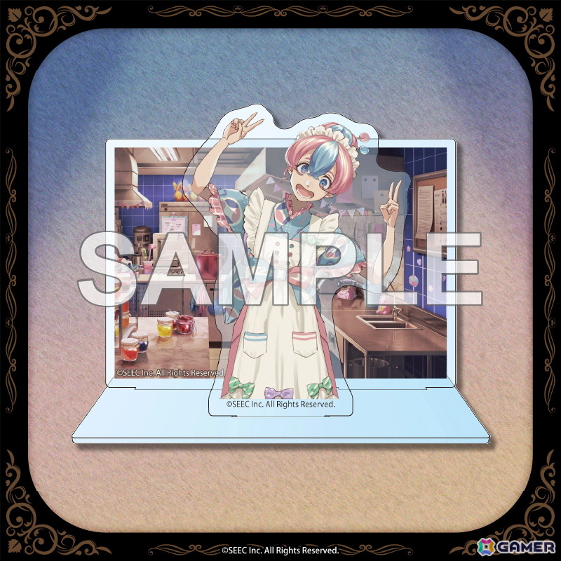 「誰ソ彼ホテル -蕾-」キャンディパーティーをテーマにした描き起こしグッズをラインナップしたオンラインくじが8月25日より販売!の画像