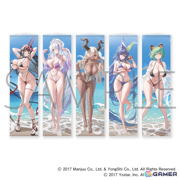 「アズールレーン サマーフェア2026 POP UP STORE」の事後通販がスタート！実店舗での品切れ商品を含む全てが受注販売にの画像3