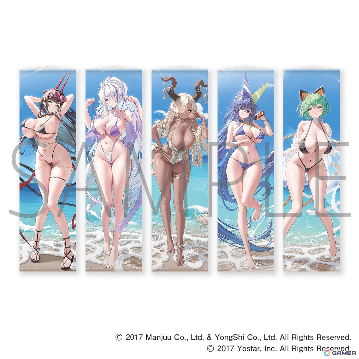 「アズールレーン サマーフェア2026 POP UP STORE」の事後通販がスタート!実店舗での品切れ商品を含む全てが受注販売にの画像