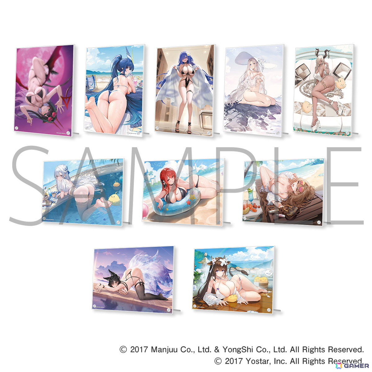 「アズールレーン サマーフェア2026 POP UP STORE」の事後通販がスタート!実店舗での品切れ商品を含む全てが受注販売にの画像