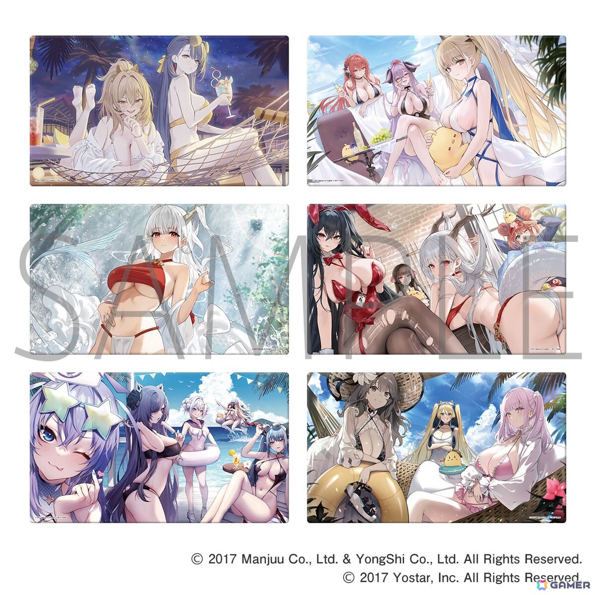 「アズールレーン サマーフェア2026 POP UP STORE」の事後通販がスタート!実店舗での品切れ商品を含む全てが受注販売にの画像