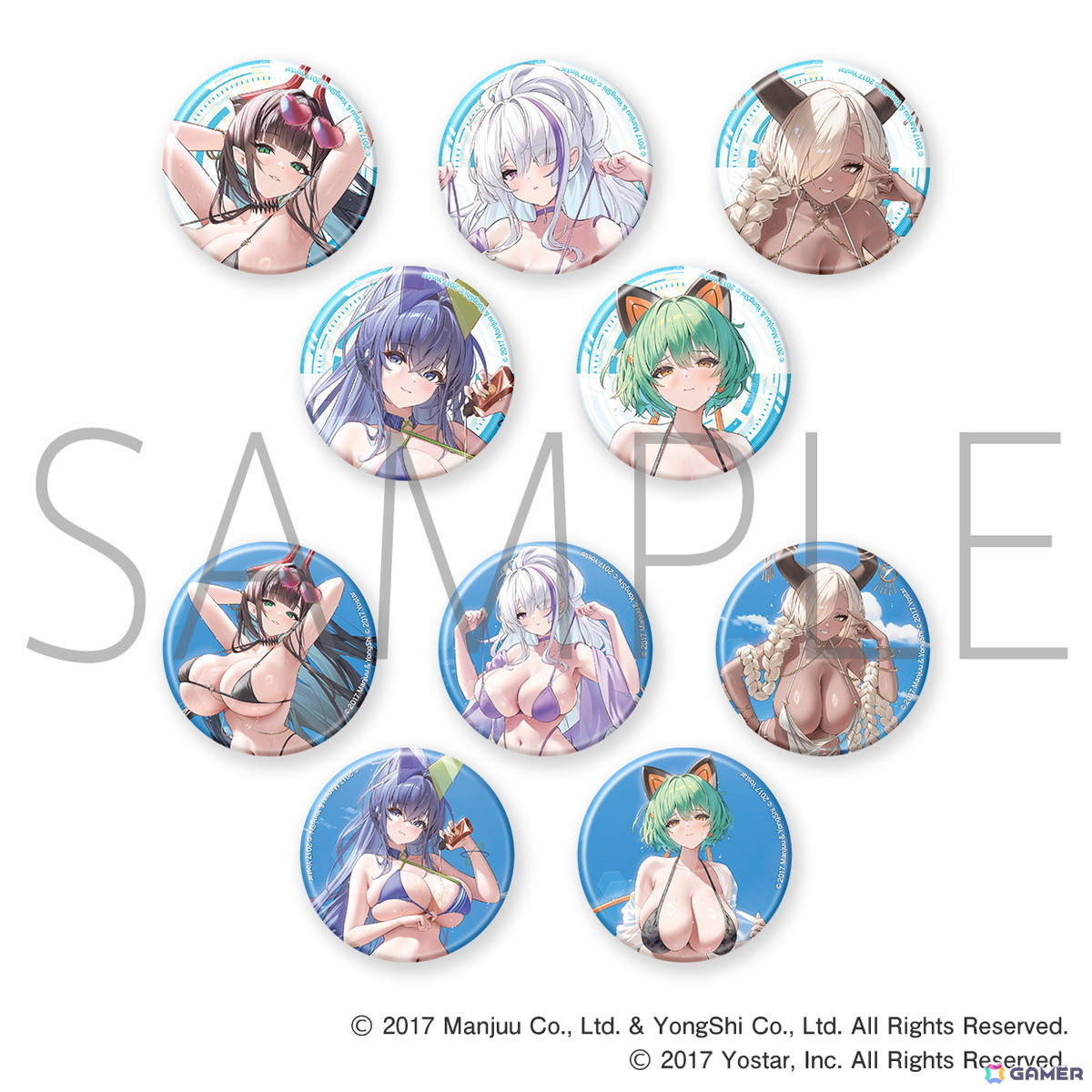 「アズールレーン サマーフェア2026 POP UP STORE」の事後通販がスタート!実店舗での品切れ商品を含む全てが受注販売にの画像