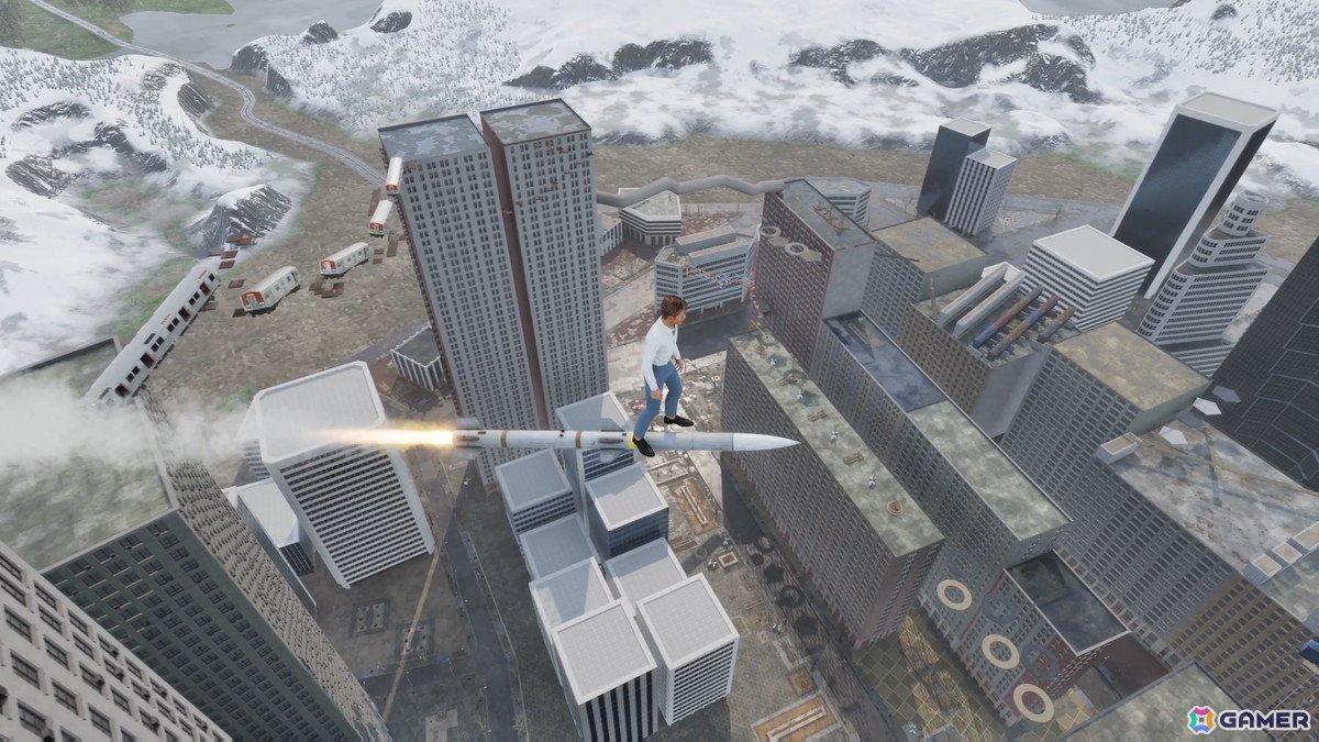 苦行系3Dアクション「No More Ground」の体験版がSteamで配信！パルクールアクションを駆使して頂上を目指そうの画像4