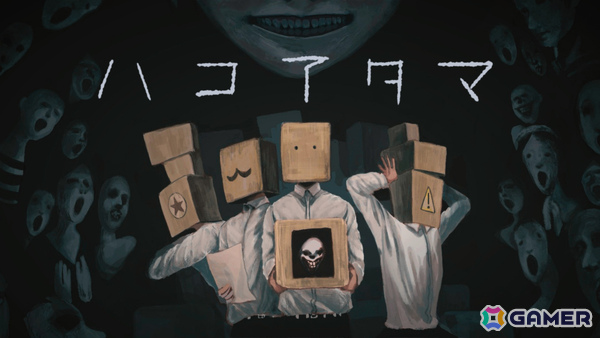 アタマに荷物を積み上げる協力型配達ホラーゲーム「ハコアタマ」のSteamページが公開！状況に応じてアタマをカスタムしながら効率よく配達をこなそうの画像1
