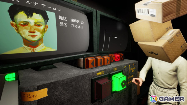 アタマに荷物を積み上げる協力型配達ホラーゲーム「ハコアタマ」のSteamページが公開!状況に応じてアタマをカスタムしながら効率よく配達をこなそうの画像