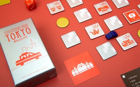 東京のおみやげを買い集めるボードゲーム「東京のおみやげ」が8月22日にOink Games TOKYOで限定発売！