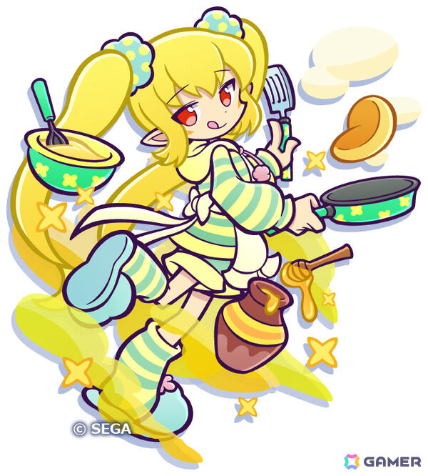 「ぷよクエ」いちりゅうキッチンのまぐろ、おねぼうキッチンのディーナが登場のなぞぷよキッチンフルパワーガチャが開催!の画像