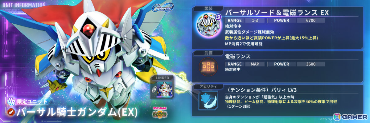 「SDガンダム ジージェネレーション エターナル」ストーリーイベント「SDガンダム外伝III ジークジオン編 アルガス騎士団」が開催!の画像