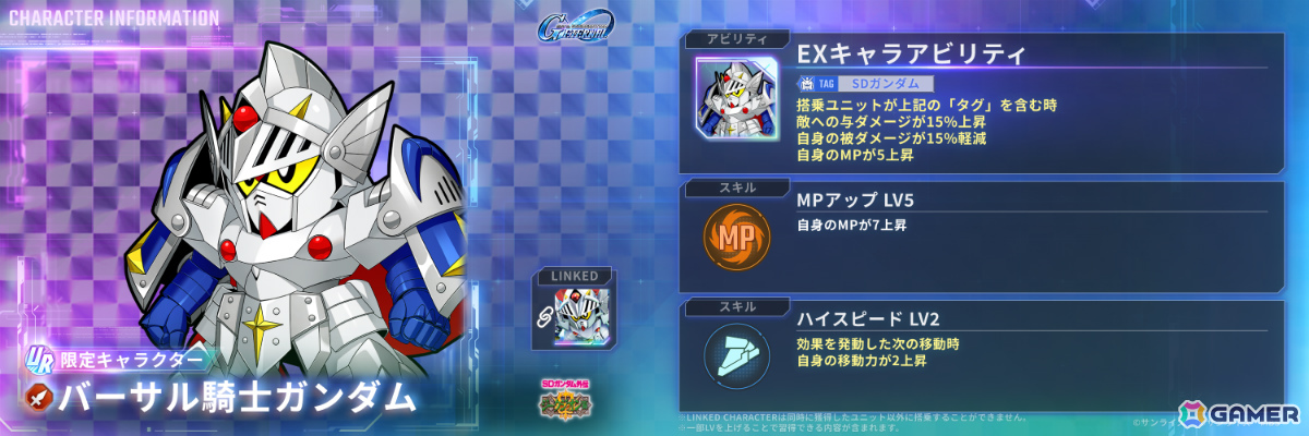 「SDガンダム ジージェネレーション エターナル」ストーリーイベント「SDガンダム外伝III ジークジオン編 アルガス騎士団」が開催!の画像