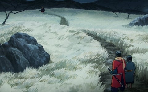 劇場アニメ「SEKIRO: NO DEFEAT」の背景美術に迫る場面カットが解禁！“映画らしい黒”を上手く活かすことを意識