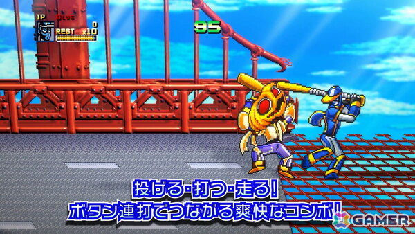 「野球格闘リーグマン Bases Loaded」が12月10日に発売!オリジナルのアーケード版に新キャラや新ステージなどを追加したHDリメイク作品の画像