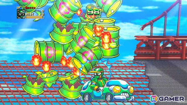 「野球格闘リーグマン Bases Loaded」が12月10日に発売!オリジナルのアーケード版に新キャラや新ステージなどを追加したHDリメイク作品の画像