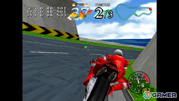 近未来が舞台のバイクレース「サイバーサイクルズ」がアーケードアーカイブス/アーケードアーカイブス2として8月20日に配信！の画像