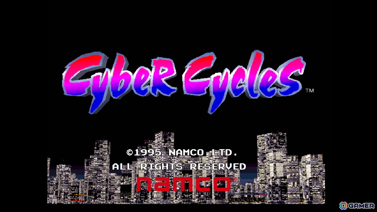 近未来が舞台のバイクレース「サイバーサイクルズ」がアーケードアーカイブス/アーケードアーカイブス2として8月20日に配信！の画像1