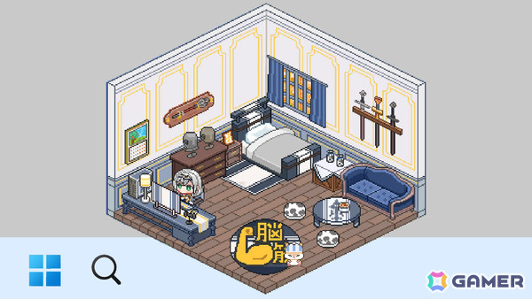 ホロライブ所属タレントと共に過ごすデスクトップ常駐型のルームカスタマイズゲーム「HoloCozy」Steamページが公開!の画像