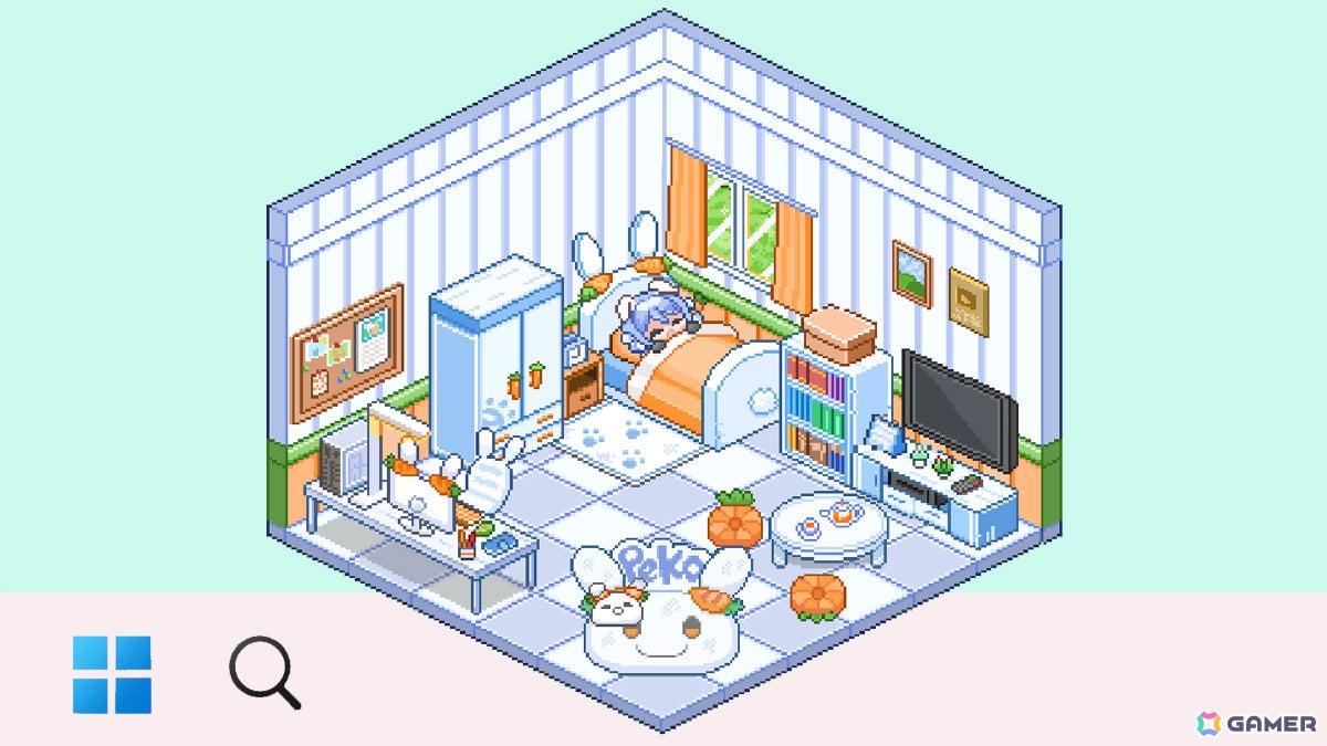 ホロライブ所属タレントと共に過ごすデスクトップ常駐型のルームカスタマイズゲーム「HoloCozy」Steamページが公開！の画像2