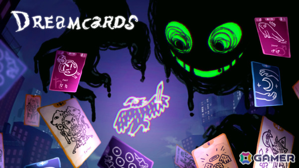 人間関係をカードへと変える手描きのローグライクデッキ構築ゲーム「ドリームカード」が配信!“自我”の人生の断片からデッキを構築し内なるモンスターに挑めの画像