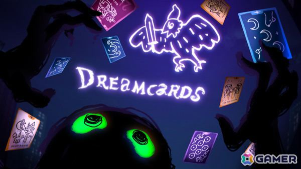 人間関係をカードへと変える手描きのローグライクデッキ構築ゲーム「ドリームカード」が配信!“自我”の人生の断片からデッキを構築し内なるモンスターに挑めの画像