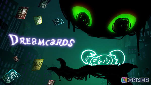 人間関係をカードへと変える手描きのローグライクデッキ構築ゲーム「ドリームカード」が配信!“自我”の人生の断片からデッキを構築し内なるモンスターに挑めの画像