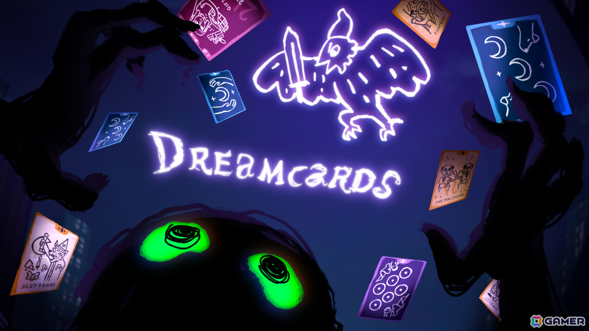 人間関係をカードへと変える手描きのローグライクデッキ構築ゲーム「ドリームカード」が配信！“自我”の人生の断片からデッキを構築し内なるモンスターに挑めの画像2