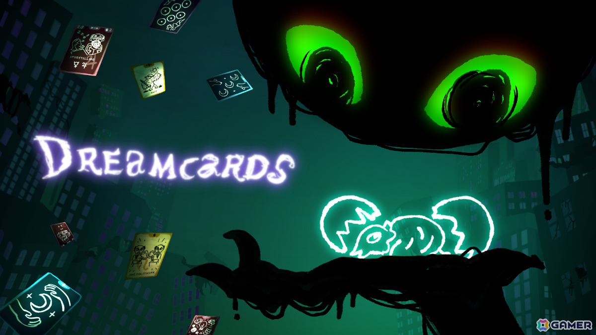 人間関係をカードへと変える手描きのローグライクデッキ構築ゲーム「ドリームカード」が配信！“自我”の人生の断片からデッキを構築し内なるモンスターに挑めの画像3